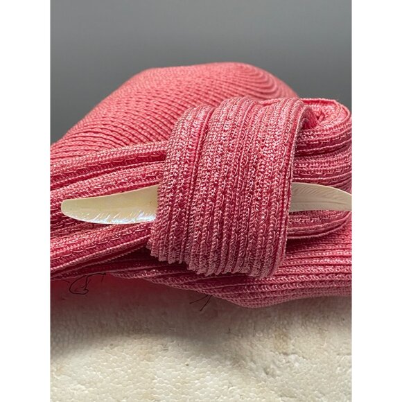 vintage theater Halloween Hat costume pink size 22 see tag twist READ - Picture 2 of 9